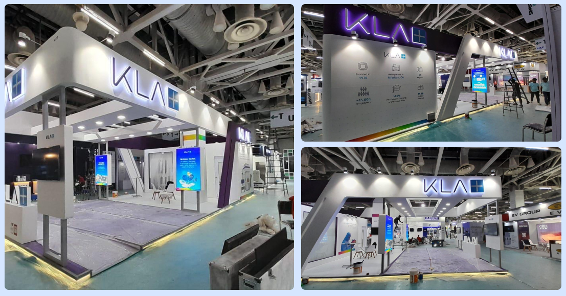 KLA Stall @ Semicon India 2024 Expo mart