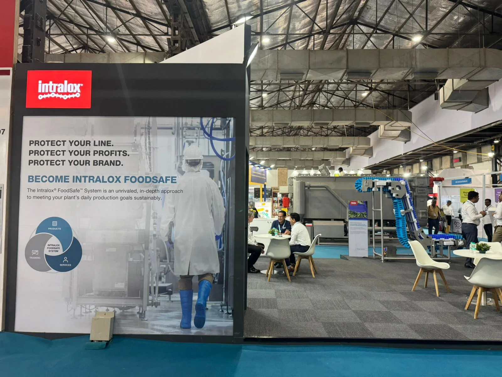 Intralox Booth @ ANUGA Footech India Show 2024