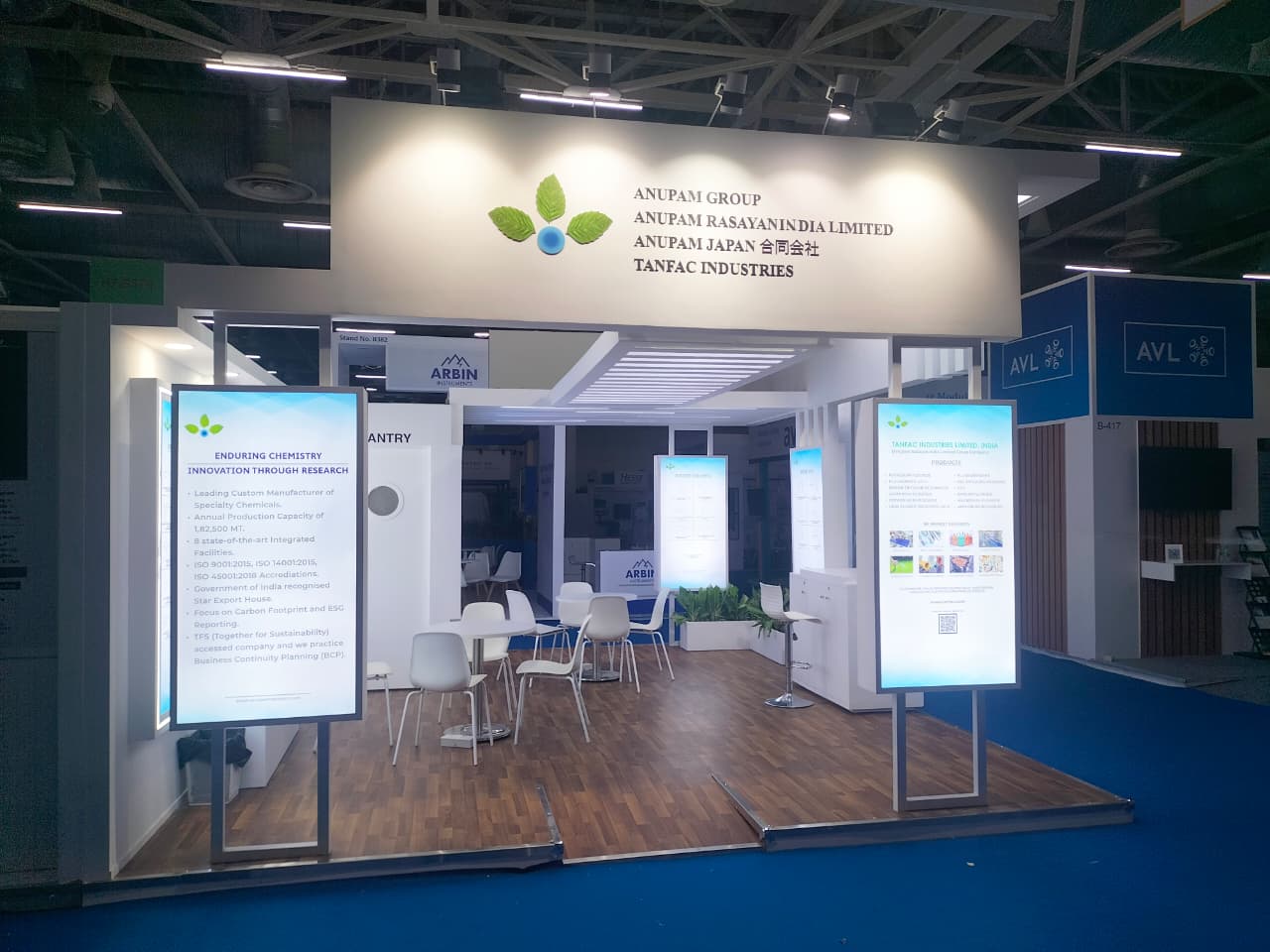 Anupam Rasayan Booth @REI 2025